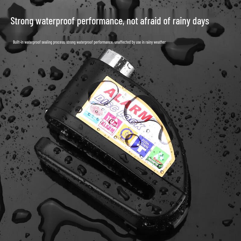 Bicycle & Motorcycle Disc Brake Alarm Lock