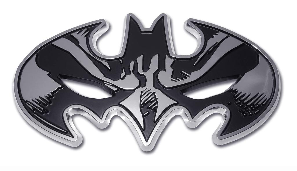 Elektroplate Batman Mask Metal Auto Emblem.