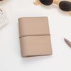 PU Leather Loose Leaf Notebook M5 DIY Binder Notebook Creative Mini Pocket Notebook  School