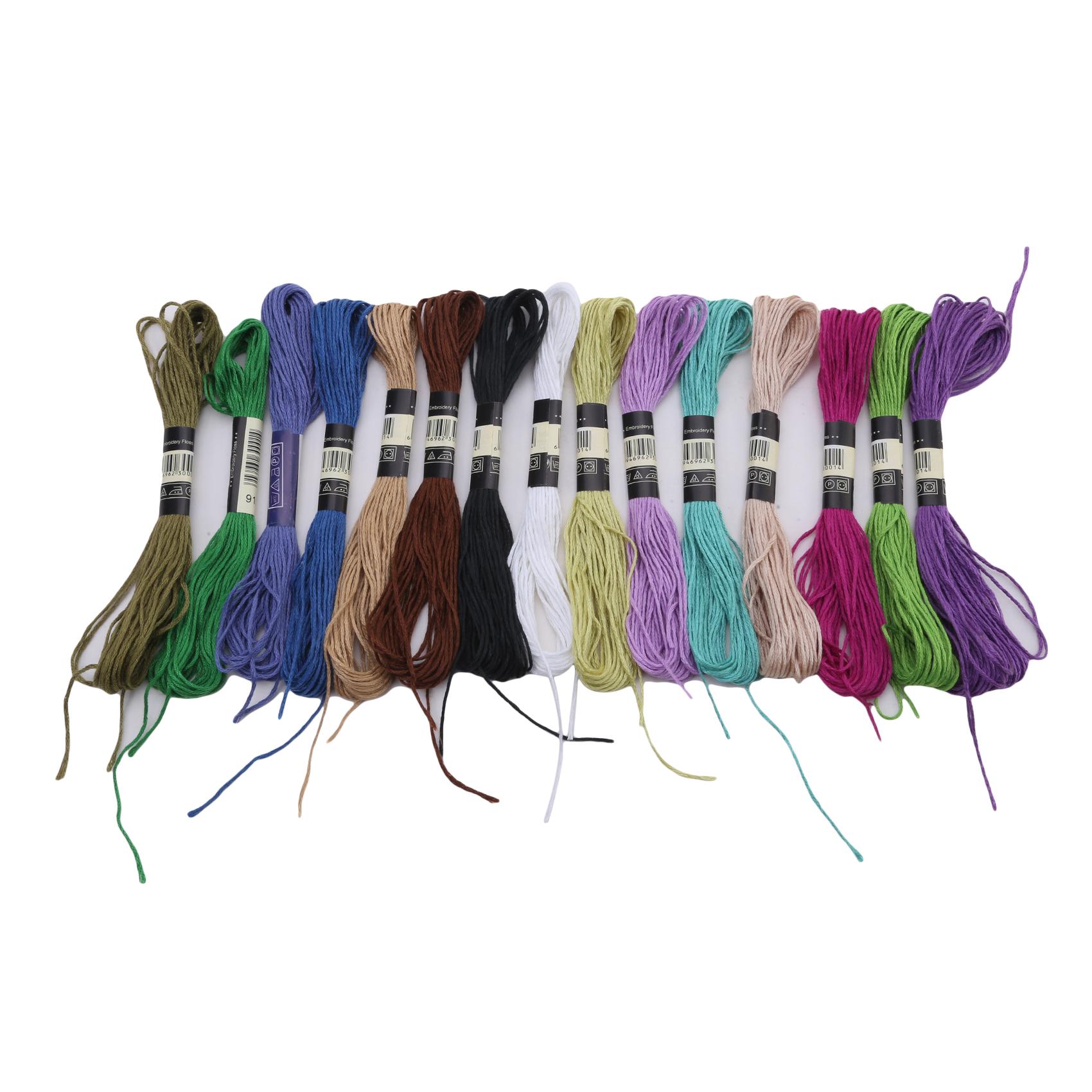 

Разноцветная металлизированная нить для вышивания крестом, золотая вышивальная нить, принадлежность для рукоделия, ручного шитья, вязания, вышивания