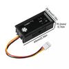 1Set 12V3A Digital Display Temperature Speed Chassis Noise Reduction 4-wire PWM Fan Temperature Control Speed Controller