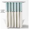 Shower Curtain, Linen Button Design, Chic Bathroom Decor ( 72" X 84")