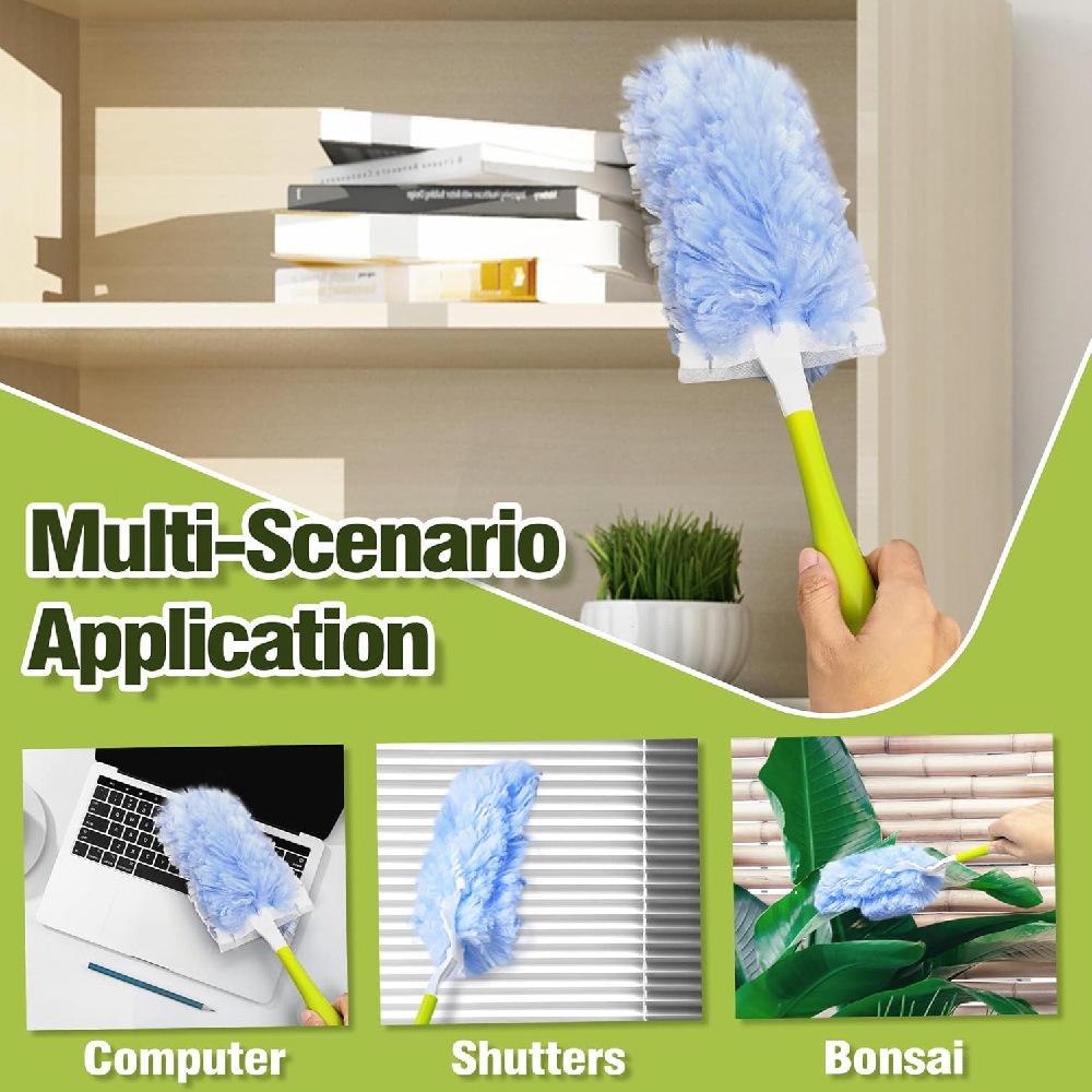 Swiffer Duster Refills 10-Pack, Compatible with Swiffer 360 Duster Handle, Unscented Feather Dusting Refills for Multisurface Cl