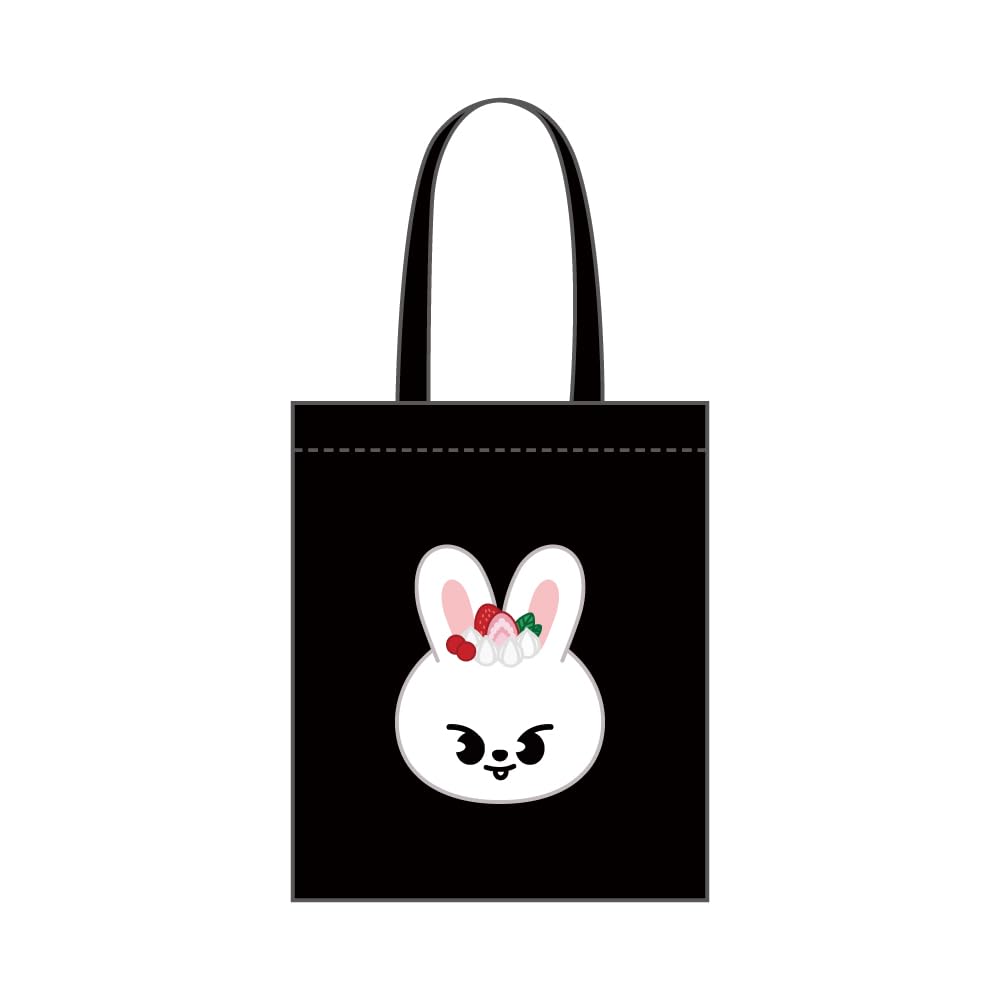STRAY KIDS Canvas ECOBAG (Black/Leeknow)
