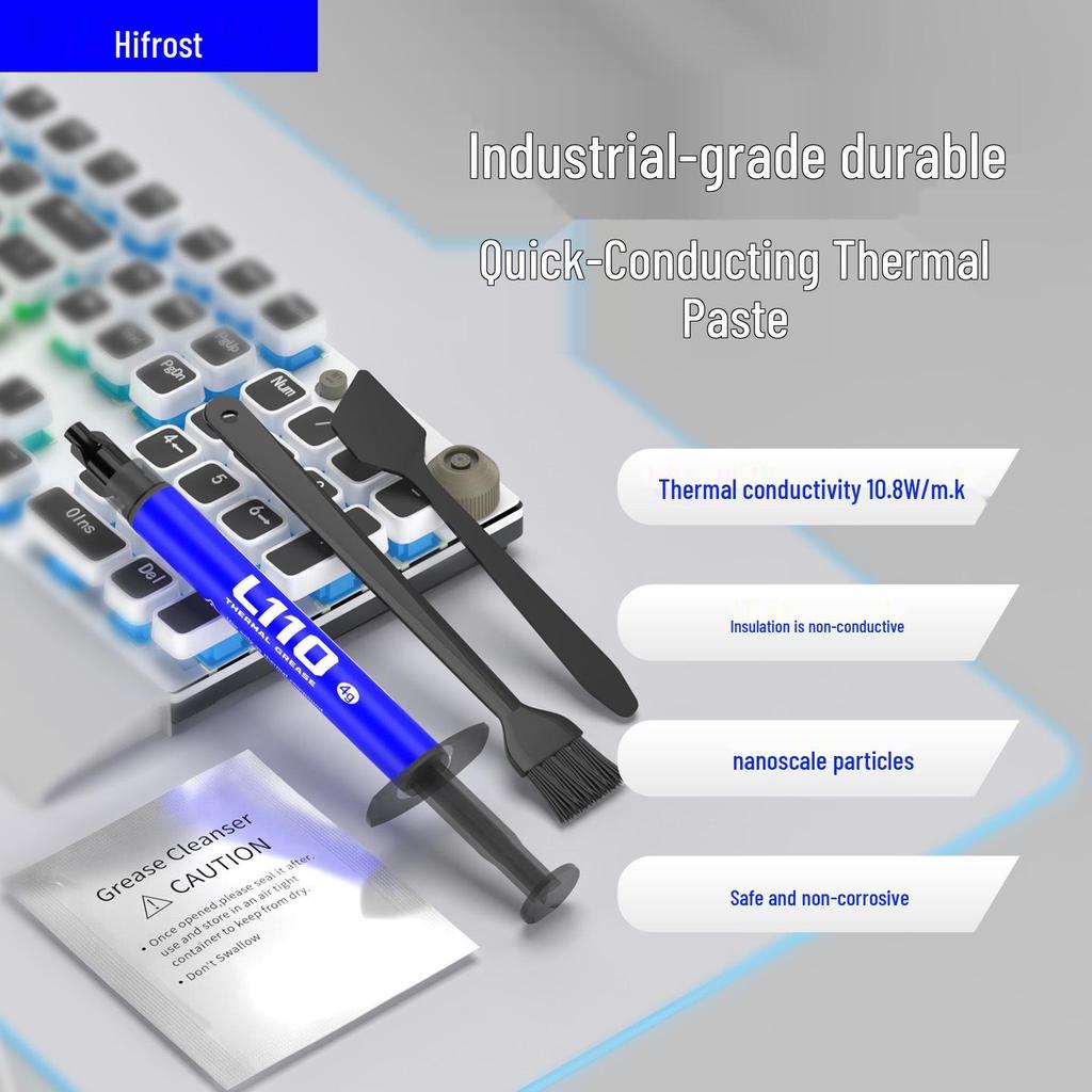 Frost 10.8W High-Power Thermal Paste: CPU, GPU, Mobile Chip Heatsink Grease