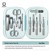 Qisu 12-Piece Professional Manicure & Pedicure Kit