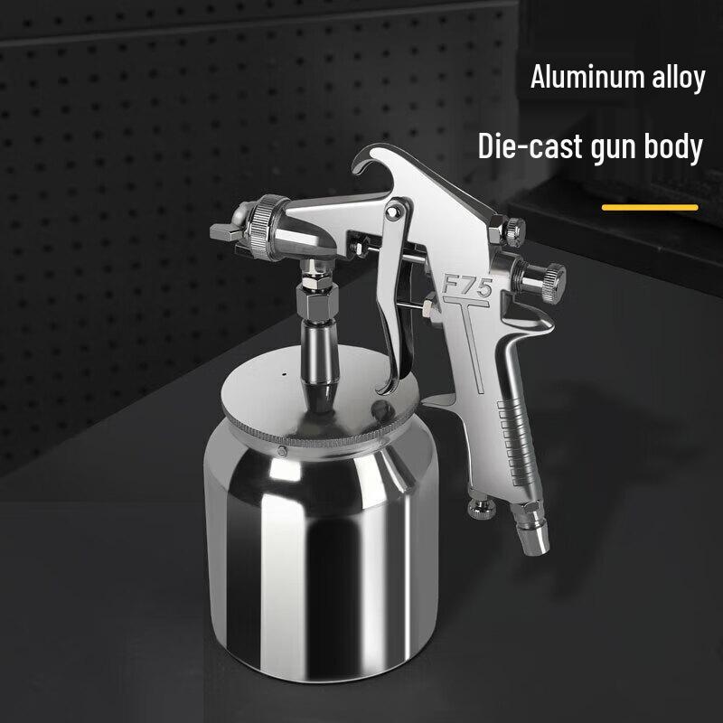 Deli 750ml High Atomization Pneumatic Paint Spray Gun
