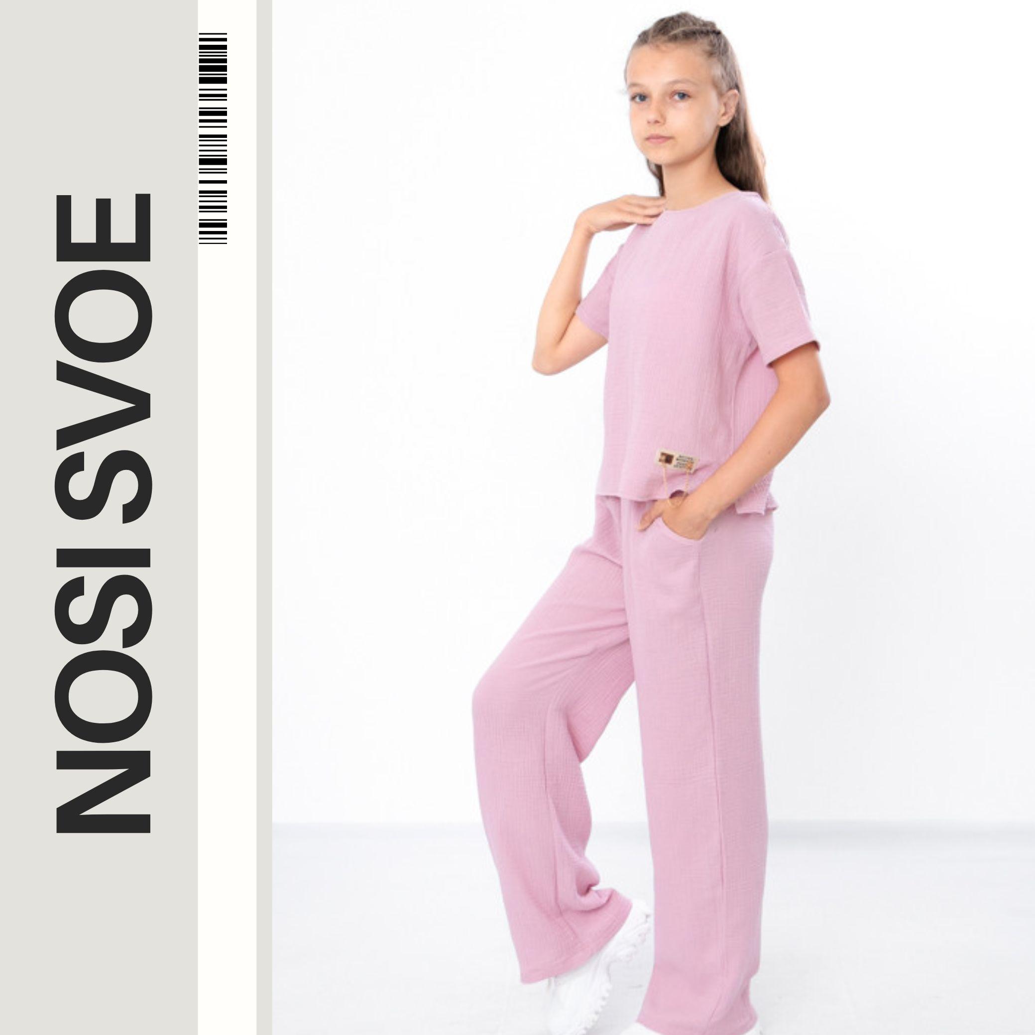 

Комплект одягу (Дівчата) Літо 6433-118 HC 140 дитини синього кольору