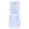 Contact Lens Box Holder Soak Storage Container with Mirror Bottle Tweezers Applicator Rod (Blue) 2#