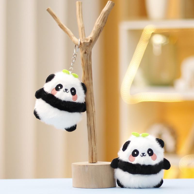 Delightful Panda Soft Plush Toy Keychain Decoration Children Gift Perfect Choice