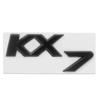 VSRA4 3D Metal Chrome Black K2 K3 K4 K5 KX7 Letters Logo Rear Boot Trunk Emblem Badge Sticker for Kia Car Styling Accessories