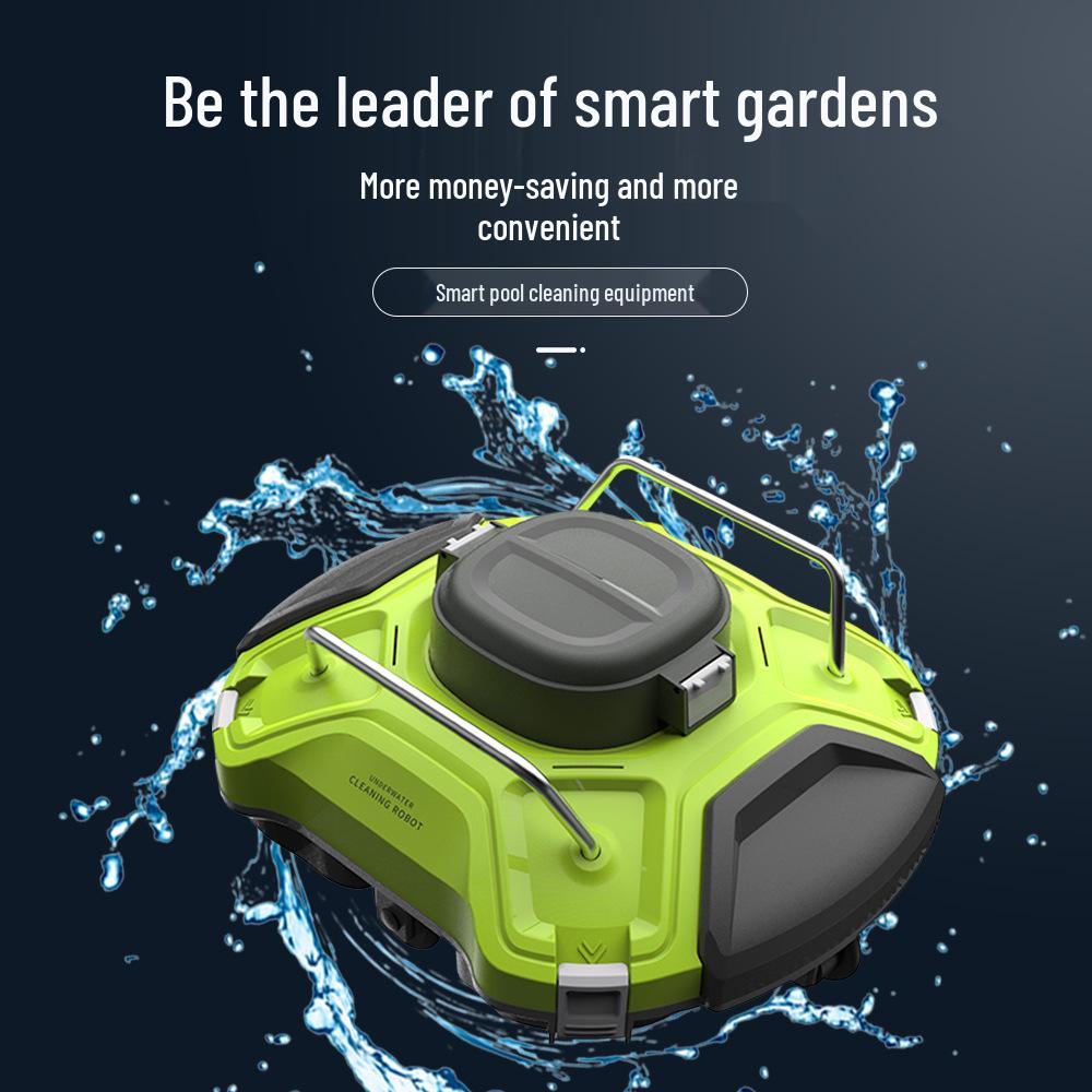 Fully Automatic Pool Cleaning Robot Vacuum Cleaner for Family Pools