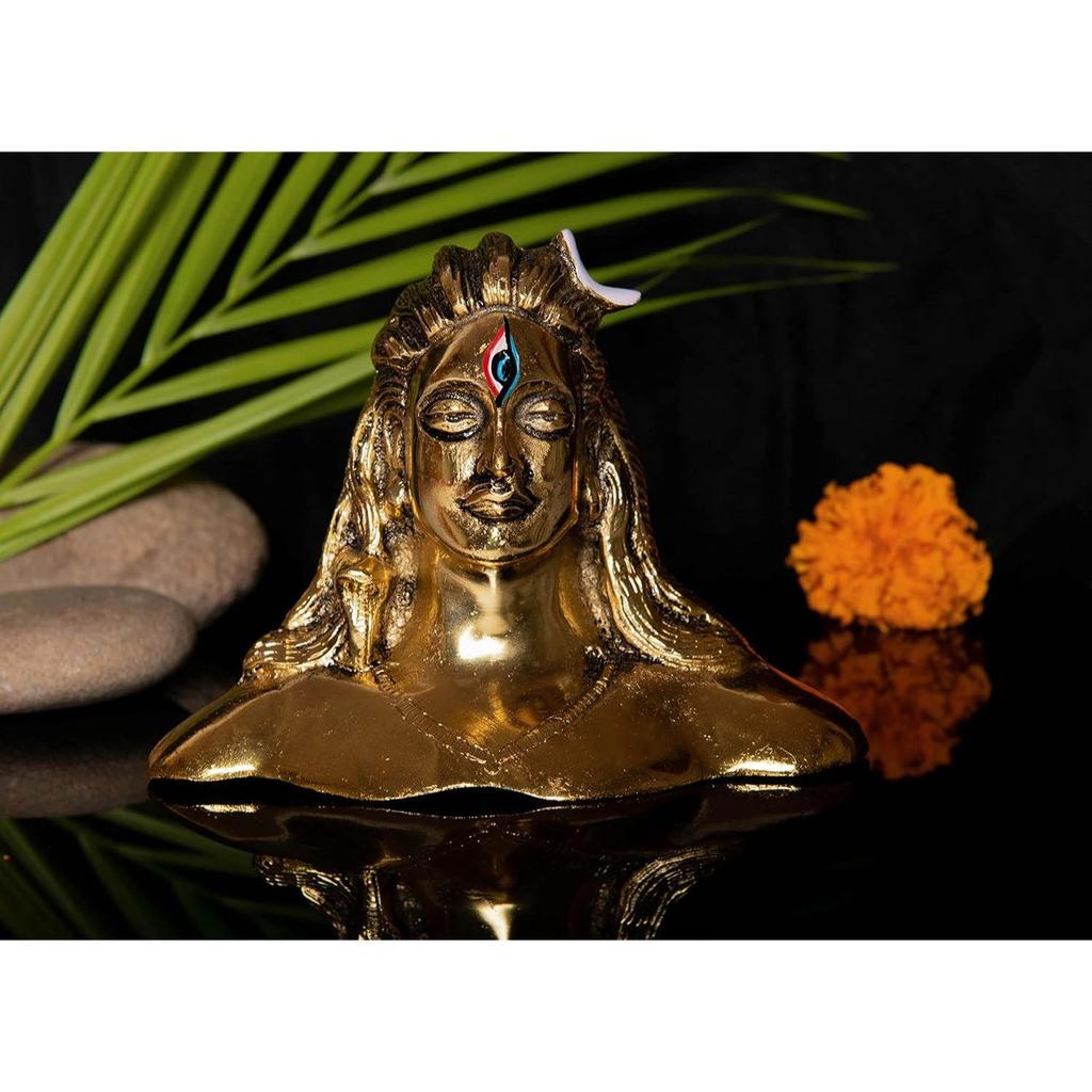 New Adiyogi Statue Figurines Home Decor Mini Hindu Statues/Statue Shiva/Lord Shiva Car Sculpture Décor (Adiyogi Statue)