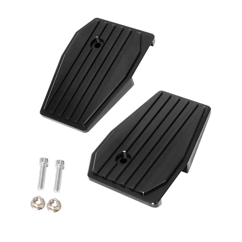 2pcs CNC Motorcycle Front Footrest Rider Driver Foot Rest Pegs Floorboards for Honda Rebel 500 CMX 500 CMX300 2017-