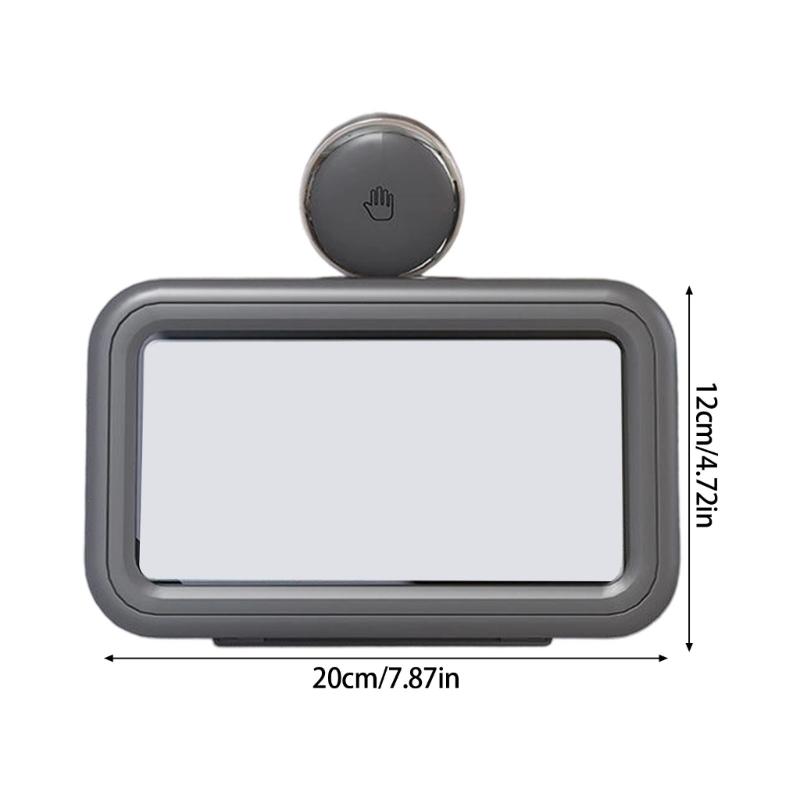 Shower Phone Holder Rotation Angle Adjustable Wall Mount For Waterproof Gaming And Video Watching