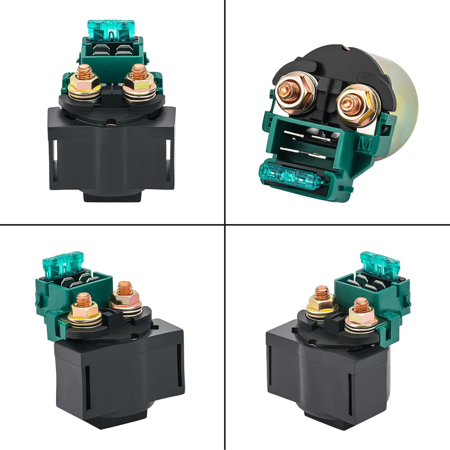 

Road Passion 9CR6-150310 Starter Solenoid Relay for Bayou 220 KLF220 1988-2002 Bayou 250 KLF250 2003-2010 KLX650 1993-1996 Vulcan 800 1996-2005 Honda