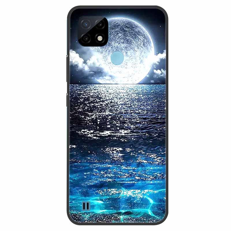 

For Realme C21 Case Shockproof Soft silicone TPU Back Cover For Realme C31 C21Y C25S C25 Phone Cases Realme C21 C31 Cute Cartoon for Realme C21