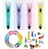 3d Drawing Pen With Pvc Sketchpad And Scissor For Children Art Gift