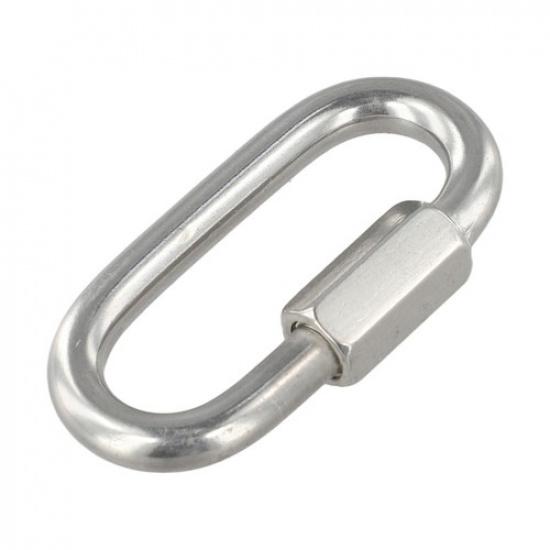 316 Stainless Steel Quick Link Chain Connector for Yachts and Diving Activities
