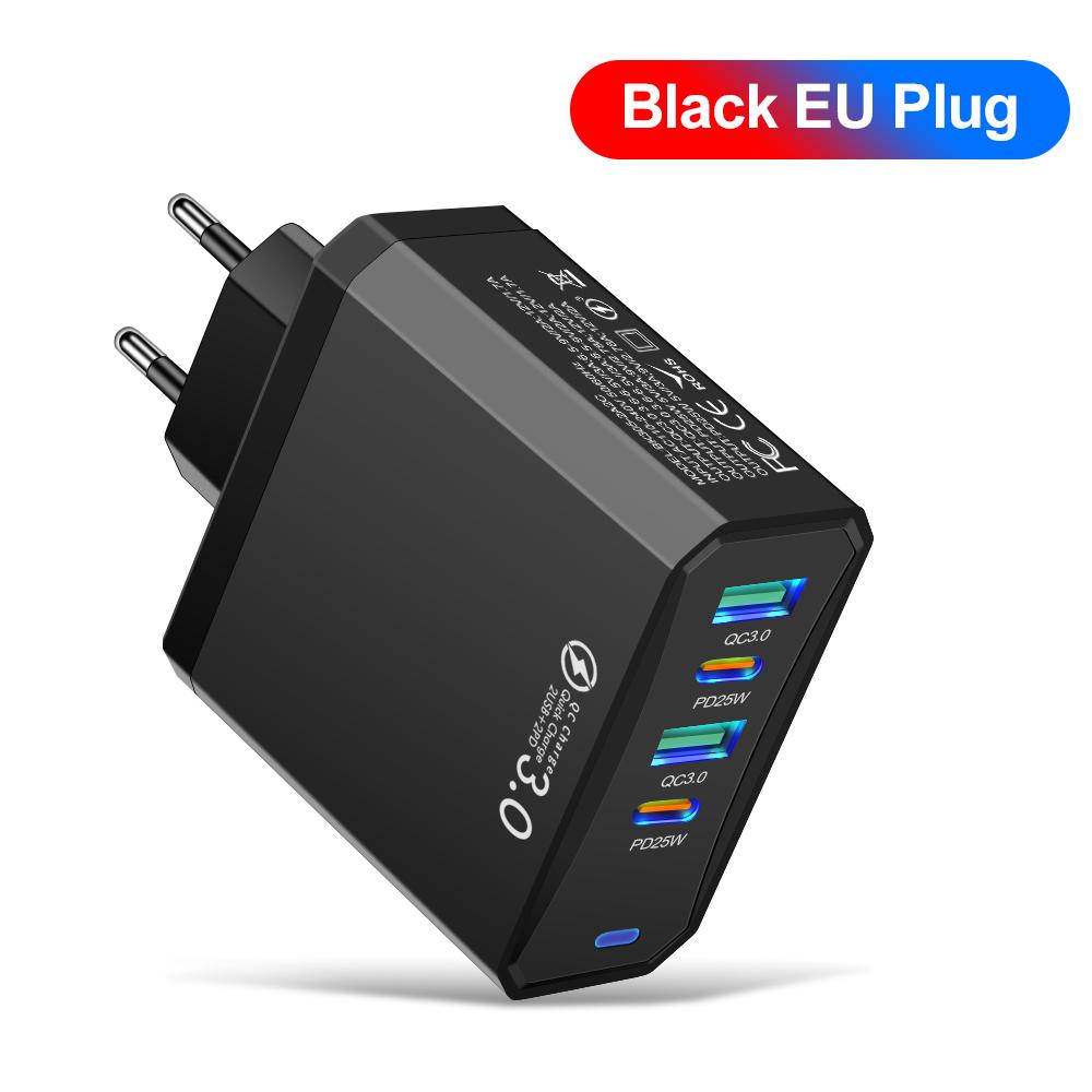 Încărcător USB tip C PD 25W încărcare rapidă 3.0 USB C adaptor de telefon cu încărcare rapidă pentru iPhone Samsung Xiaomi Oneplus Poco QC3.0