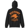 Cospa Karasuno High School VS Shiratorizawa Gakuen High School Karasuno High School Volleyball Club Support Zip Parka BLACK M Size Haikyuu!!