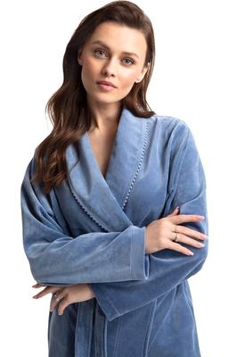 Luna 371 Velour M-XL Women's Bathrobe Luna