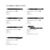Pilot Friction refill single color 0.5mm red 6 piece set red cartridge LFBKRF30EF-3R OZAWA set