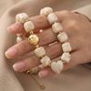 Chunky Beaded Choker Bohemian Colorful Beads Necklace Summer Holiday Necklace for Women Daily Wear Party Beach Vacation