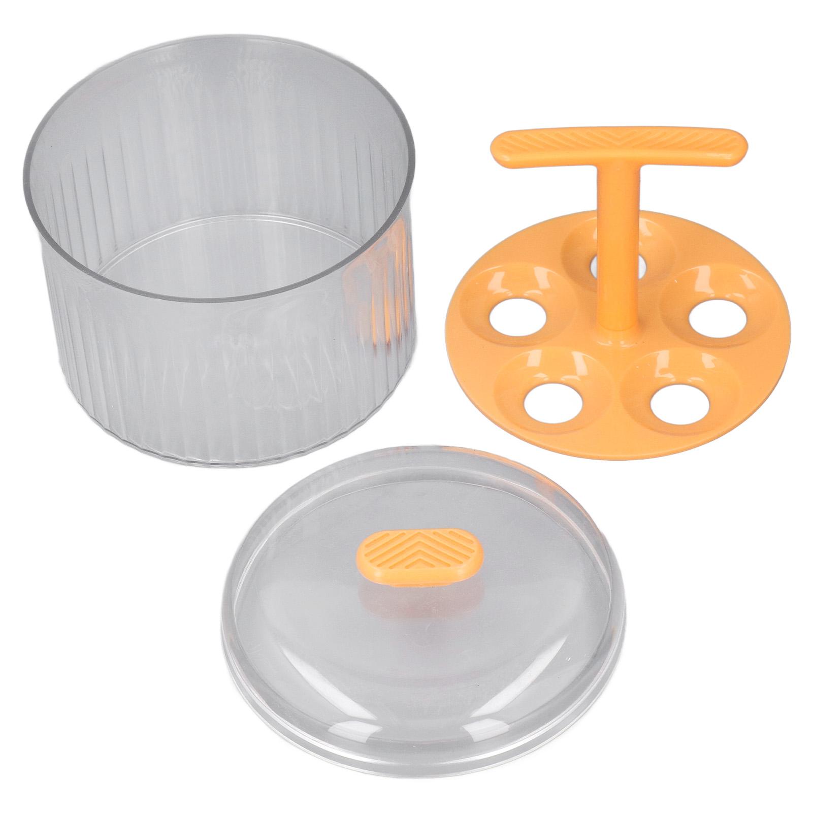 

Meatball Maker Manual 5 Balls Press Mold Machine Kitchen Extruded Meatball Making Tool