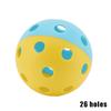Pickleball Balls Two-Colors-Combined Indoor/Outdoor Training Pickleball Strong Flight Stability & Rebound Outdoor Sports Gear