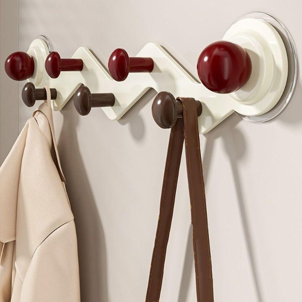 Rustproof Coat Storage Hooks Powerful Suction Wall Organizer Rack Suction Cup Hooks  Shower