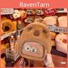 Cartoon Capybara Plush Backpack With Large Capacity For Casual Daily Use