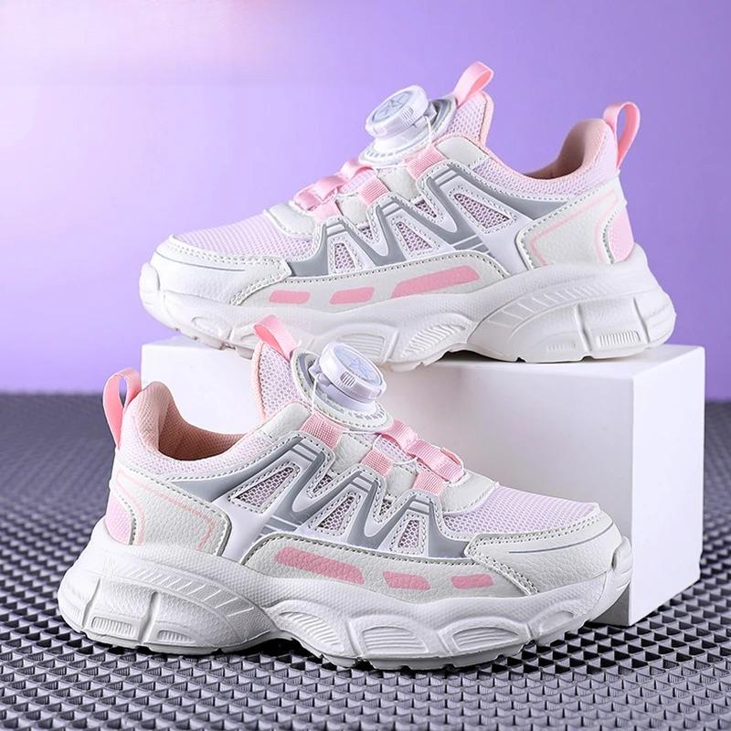 Scarpe da Ginnastica Estive per Bambine Traspiranti Leggere Scarpe da Corsa per Bambini Moda Casual Calzature per Camminare a Scuola