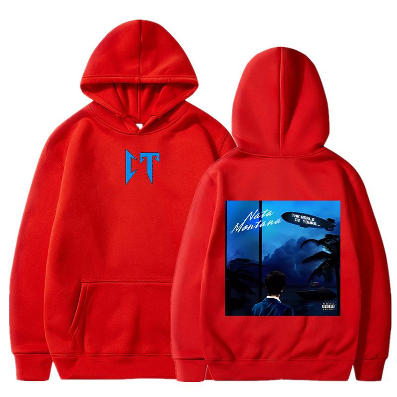 Natanael Cano Nata Montana Hoodies Corridos Tumbados Merch Damen Herren Kapuzenpullover Mode Lässig HipHop Sweatshirts Harajuku