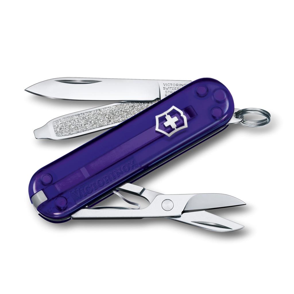 Victorinox Classic SD Classic Colors Persian Indigo Swiss Army Knife Multifunctional Knife Disaster Prevention Goods Outdoor Camping Scissors with