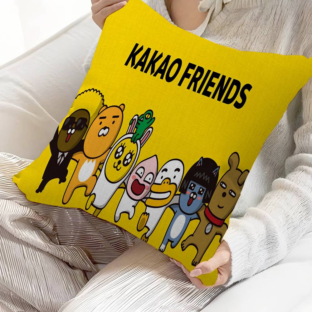 K-KAKAOS FRIENDS Pillowcases Home Bedding Decorative Pillow Cover Wedding Super Soft Pillow Case
