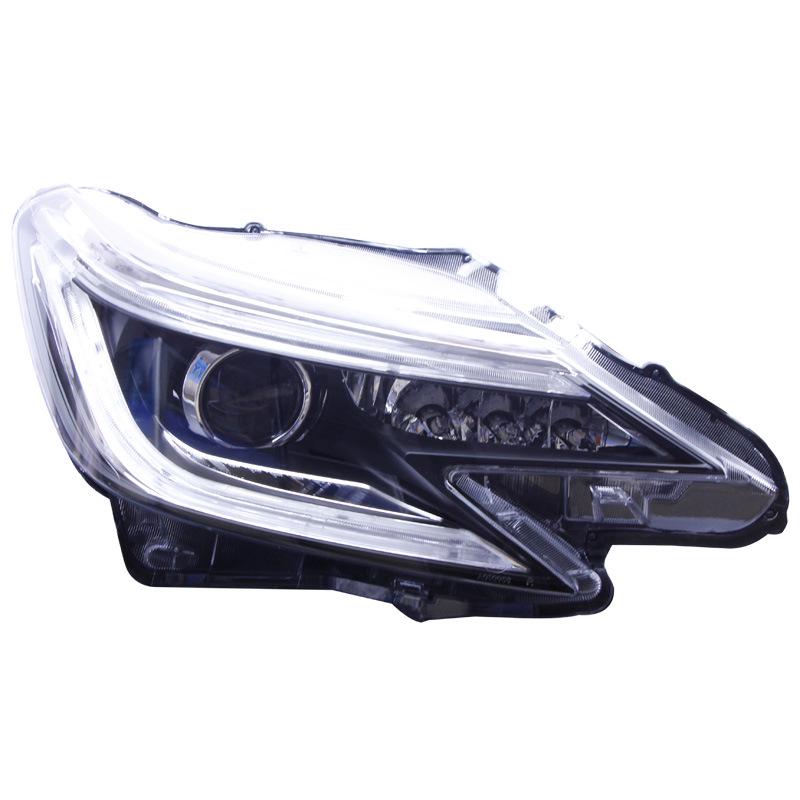 LED Headlight Assembly with Sequential Turn Signal for 13-19 Toyota Reiz, Japanese Version