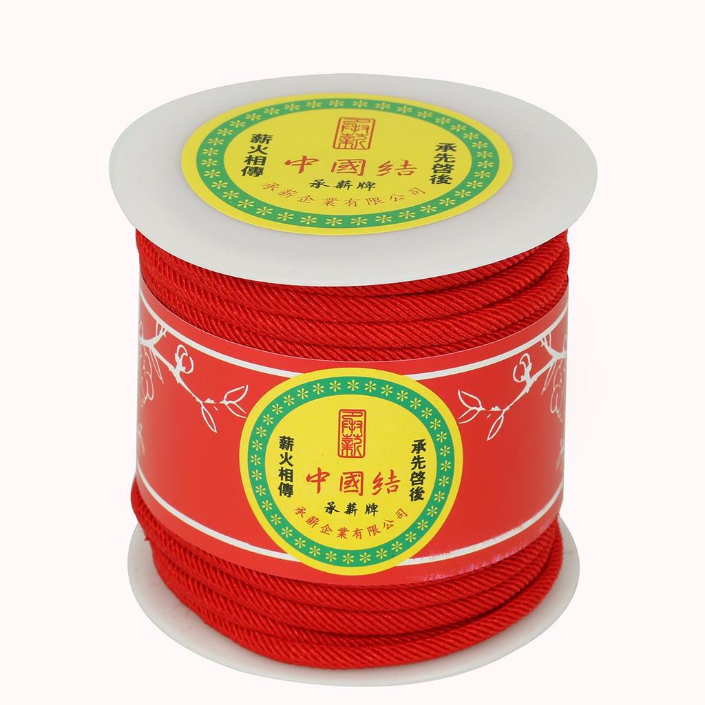 24Meter Silk Thread Knot Beading Bracelet Necklace Braided DIY Jewelry
