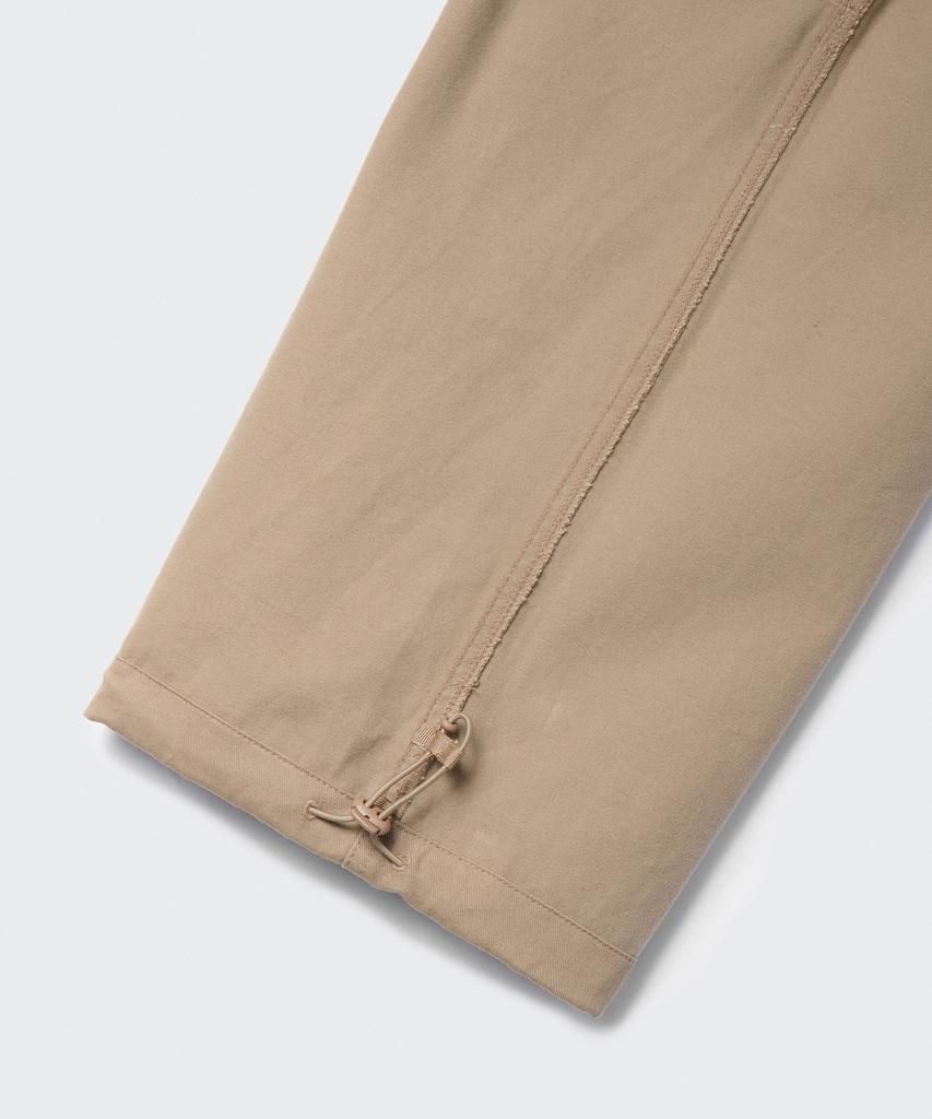 MUSINSA STANDARD WOMAN Women'S Fleece-Lined Wide Cargo Pants [Beige]