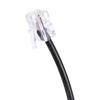 Improvement Telephone Line 2 Female To 1 Male RJ9 Adapter Line Extension Cable Cords Splitter Cord