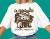 Disney Pixar Ratatouille Paris | France Vintage Restaurant T-Shirt | Remy Shirt | Disneyland Trip Family Matching Outfits R422
