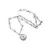 Punk Gothic Thorn Rose Pendant Necklace Women's Y2k Retro Sweet Cool Hip Hop Accessories Harajuku Party Zircon Gifts