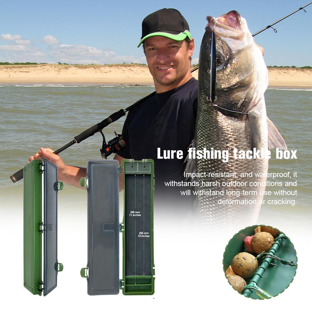 Carp Fishing Tackle Box Fishing Lure Storage Box Organizer Dividers for Easy Tackle Management and Bait Storage for Anglers