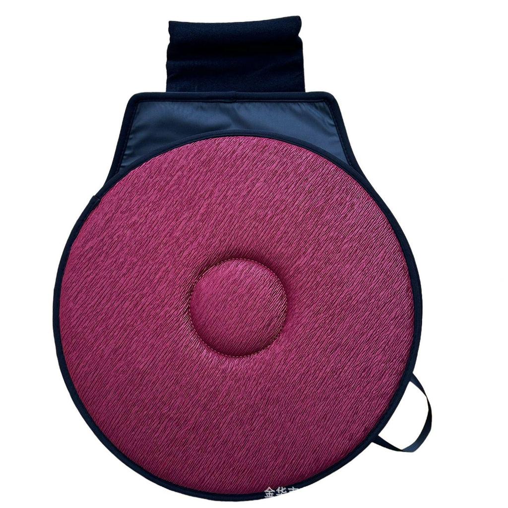 Rhombus Rotating Car Seat Cushion for Elderly and Pregnant Women - Universal Double Ring Design for All Seasons
