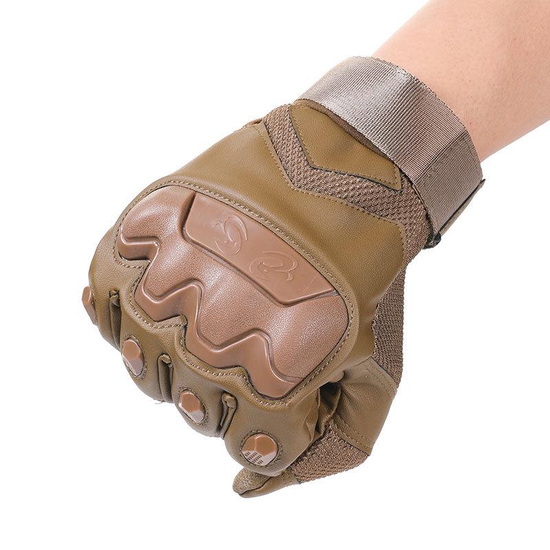 Tactical gloves men's outdoor riding motorcycle sports non-slip, windproof and wear-resistant fighting hard shell protective full finger