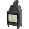 Steel fireplace KRATKI MBZ 13 kW Ø 200 self closing door