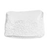 Aoyama Glass Square Plate, 11cm, Asatsuyu (morning dew) design, Made in Japan, AMG-MAY-10