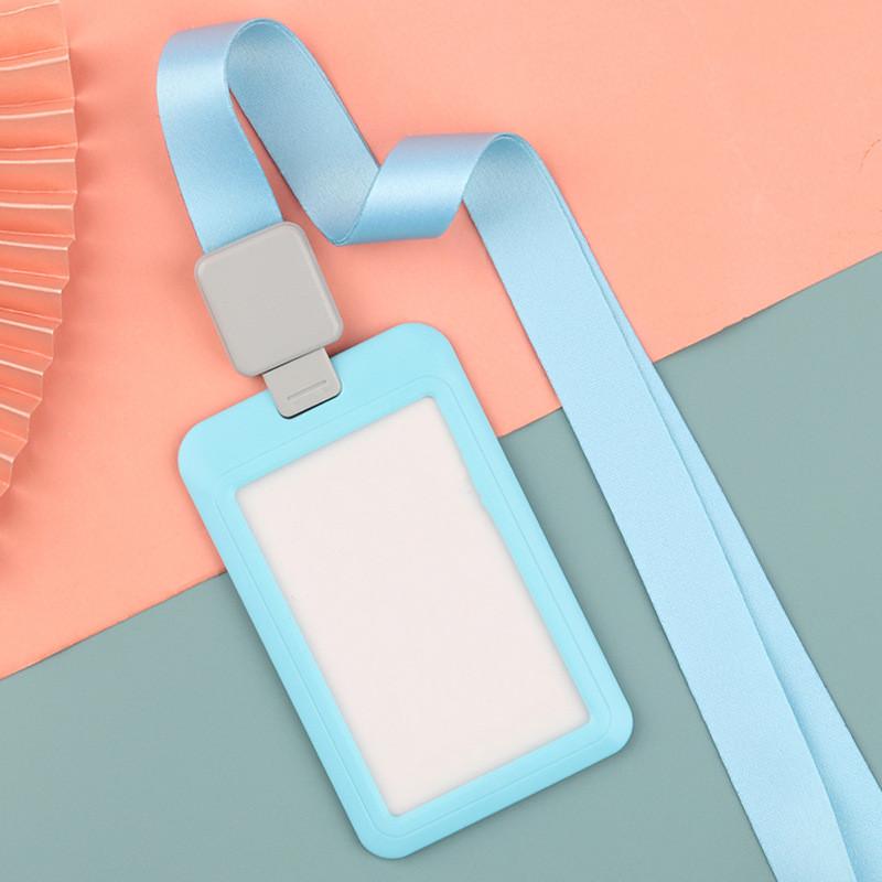 

Удобный держатель для карт с выдвижной катушкой для бейджа Персонал компании Больница Доктор Медсестра Рабочий держатель для карт светло-синий