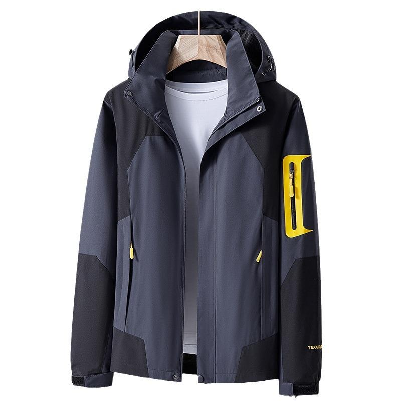 Outdoor Thin Windproof Waterproof Jacket Men's Spring and Autumn Single-layer Couple Mountaineering Jacket Women's Loose Jacket
