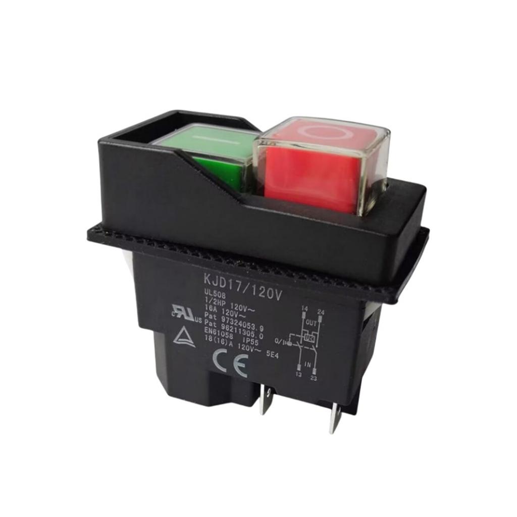 Industrial 120V Electromagnetic Power Switches Machinery Switches Motor Control Switches Versatile for Power Management